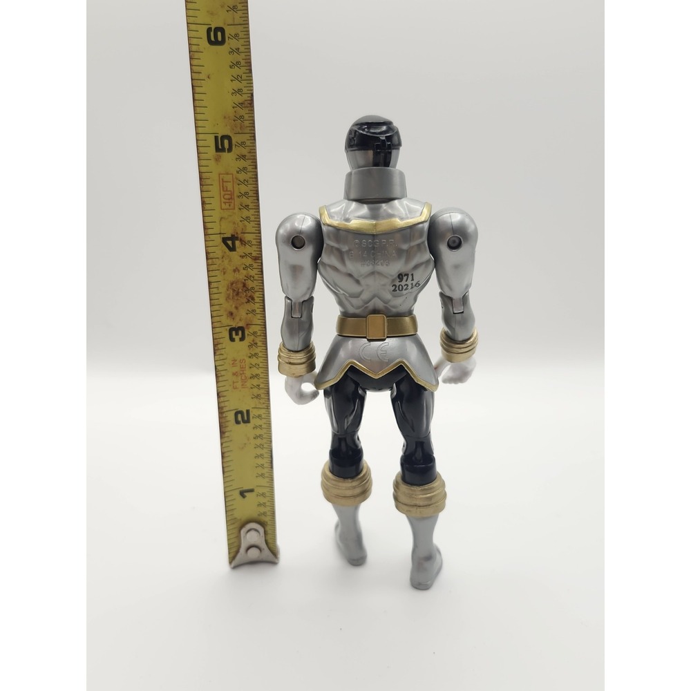 Gold Ranger Figure Power Rangers Super Megaforce Zeo Action Hero Bandai 2014 - Picture 3 of 4